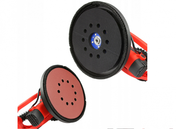 Masina, aparat slefuit pereti 2000W 225mm cu aspirare extensibil girafa cu lumina LED (M90206) [9]