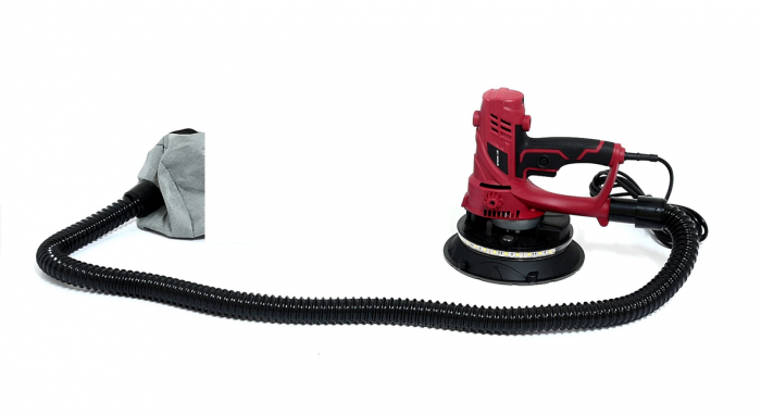 Masina aparat slefuitor pereti tavan rigips glet 950W 180mm aspirare LED (CMP0925) [4]