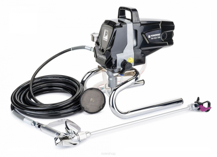 Masina aparat statie vopsit zugravit 1200W pompa vopsea var lac lavabil (PM-PDM-1200) [4]