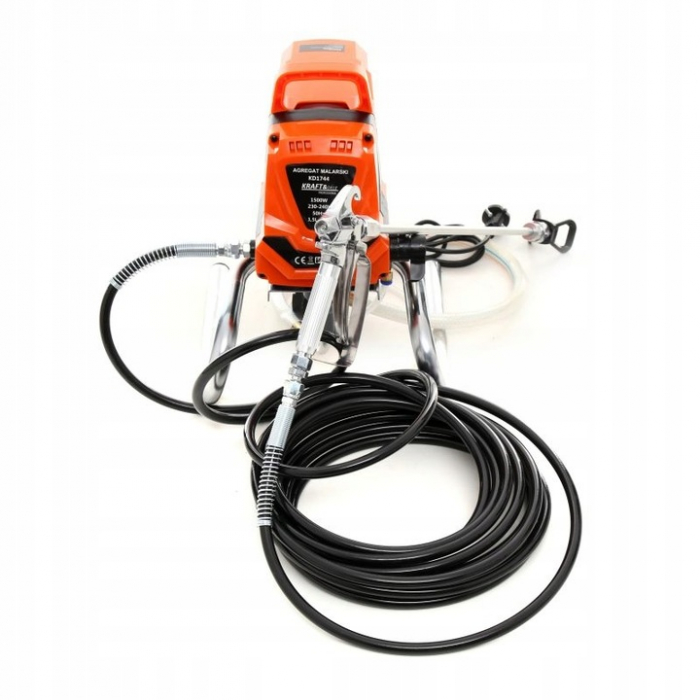 Masina aparat statie vopsit zugravit 1500w pompa vopsea var lac lavabil (KD1744) [5]