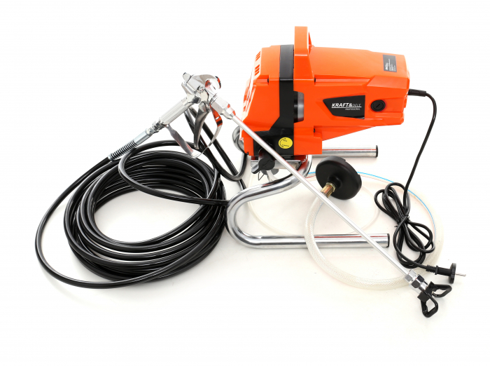 Masina aparat statie vopsit zugravit 1500w pompa vopsea var lac lavabil (KD1744) [9]