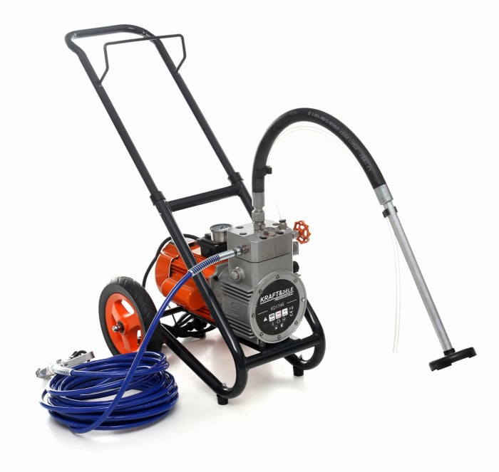 Masina aparat statie vopsit zugravit 1500w pompa vopsea var lac lavabil (KD1745) [3]