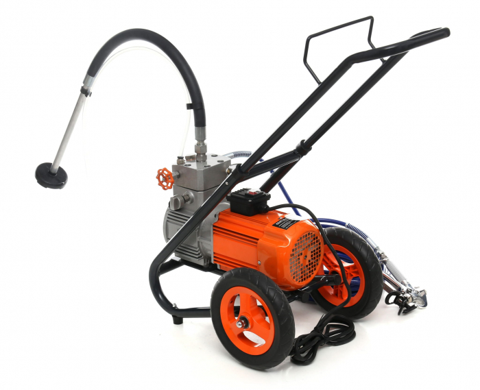 Masina aparat statie vopsit zugravit 1500w pompa vopsea var lac lavabil (KD1745) [6]
