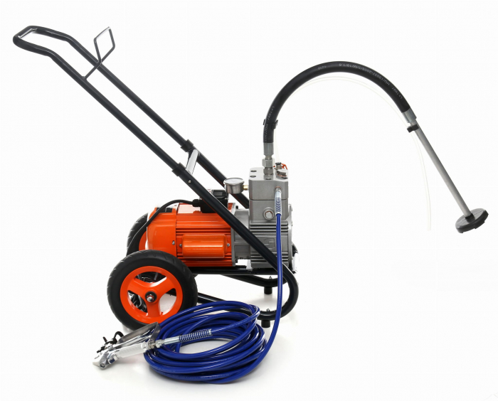 Masina aparat statie vopsit zugravit 1500w pompa vopsea var lac lavabil (KD1745) [4]