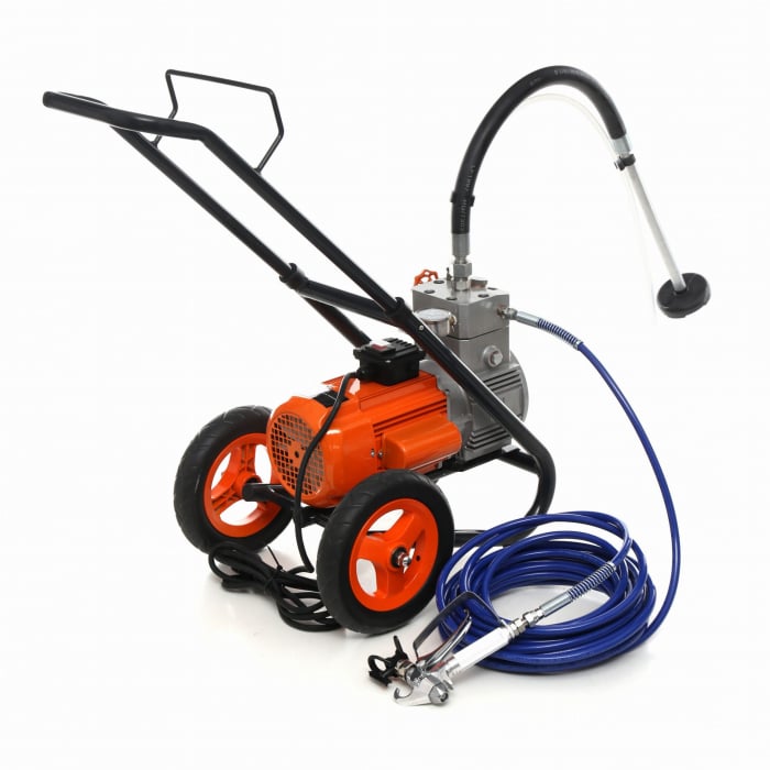 Masina aparat statie vopsit zugravit 1500w pompa vopsea var lac lavabil (KD1745) [5]