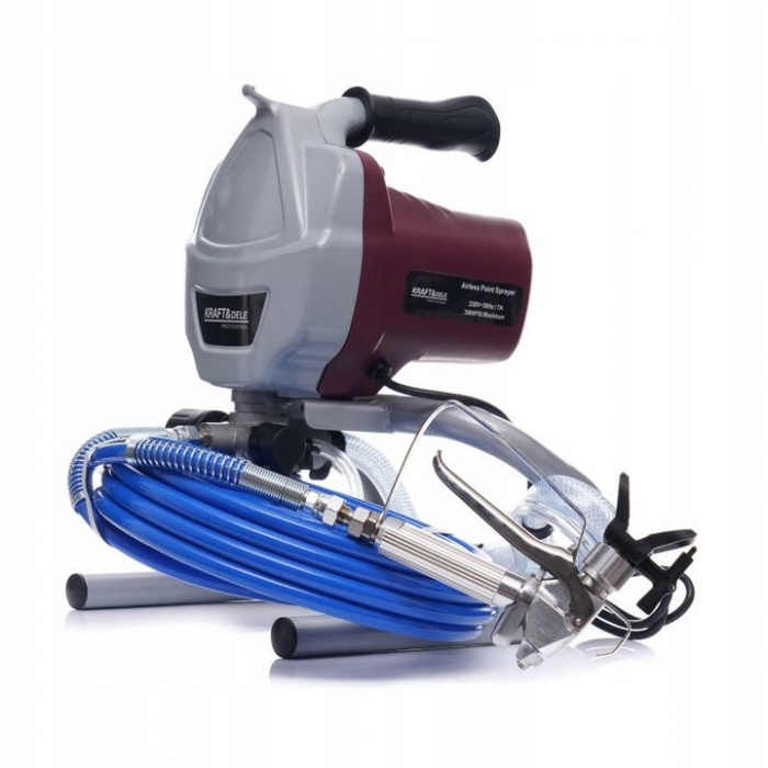 Masina aparat statie vopsit zugravit 1500w pompa vopsea var lac lavabil (KD1747) [8]