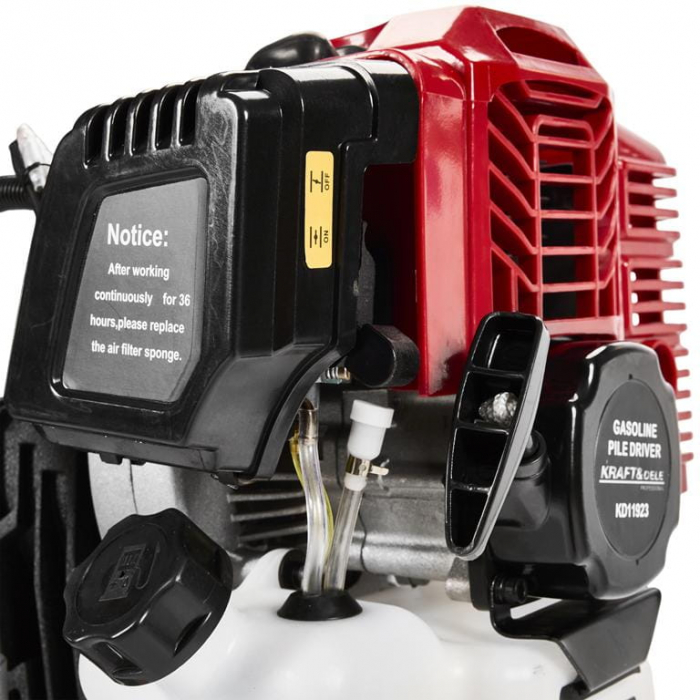 Masina batut stalpi 1.9KW 2850bpm motor 2T 45,55,88mm 50J (KD11923) [13]