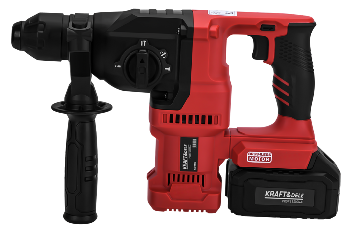 Masina ciocan de gaurit cu percutie rotopercutor 21V, 3.5J, 2 x 4Ah, SDS valiza (KD3190) [6]