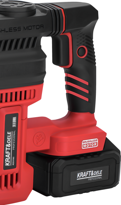 Masina ciocan de gaurit cu percutie rotopercutor 21V, 7.5J, 2 x 4Ah, SDS valiza (KD3193) [12]