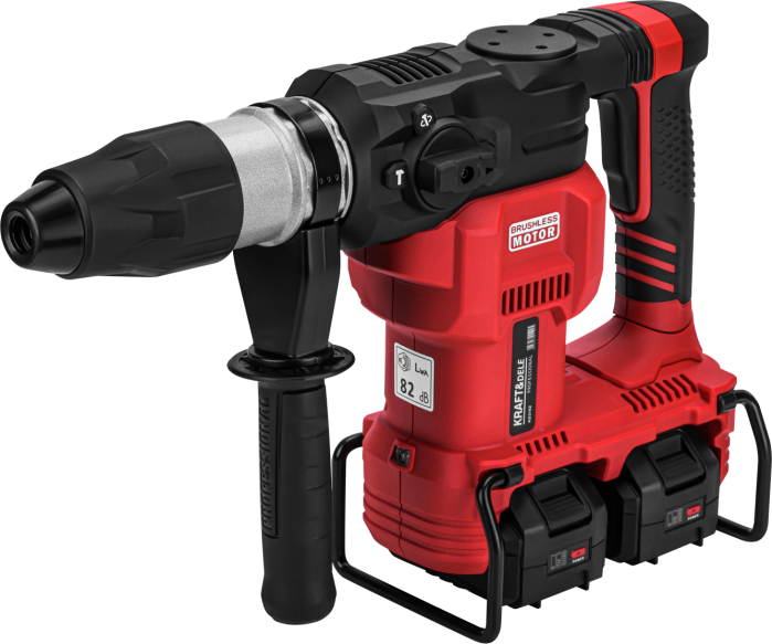 Masina ciocan de gaurit cu percutie rotopercutor 42V, 10J, 2 x 4Ah, SDS valiza (KD3192) [7]