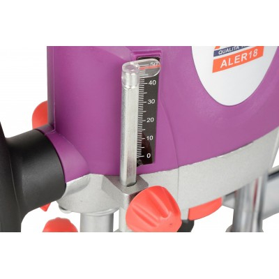 Masina de aparat frezat electric 1800 W feza cu ax superior verticala cu ghidaj +set freze (ALER18) [8]