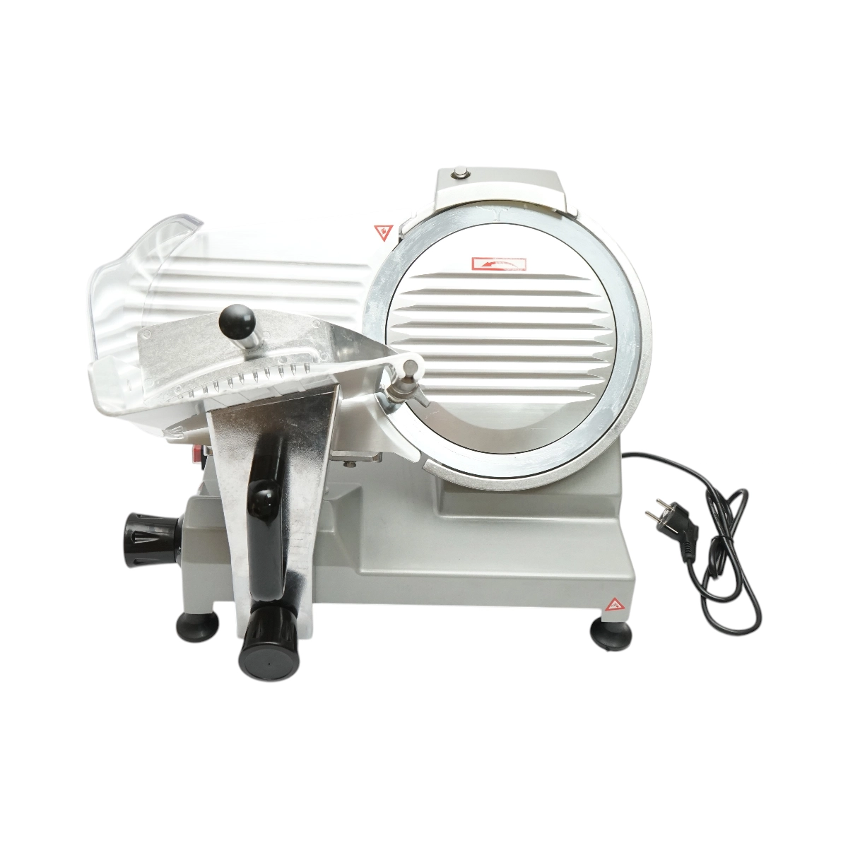 Masina de feliat carne si mezeluri electrica 150W, 220V, grosime reglabila 0.2-12mm, diametru lama 250mm (DISGN81) [2]