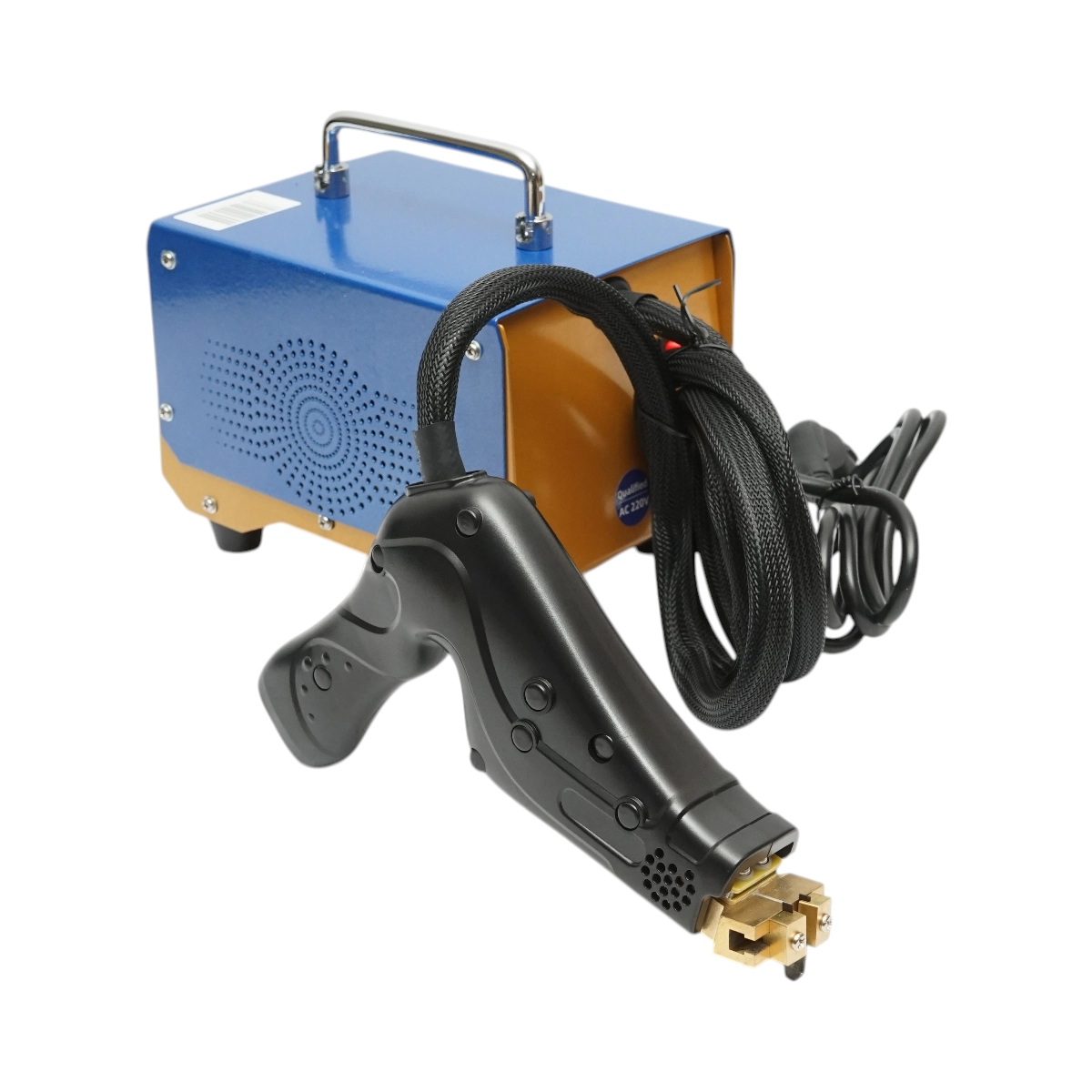 Masina de recanelare anvelope portabila 1000W, 220V cu afisaj digital, reglaj tensiune, 20 lame U si V incluse DISRT09 (BK87095) [5]