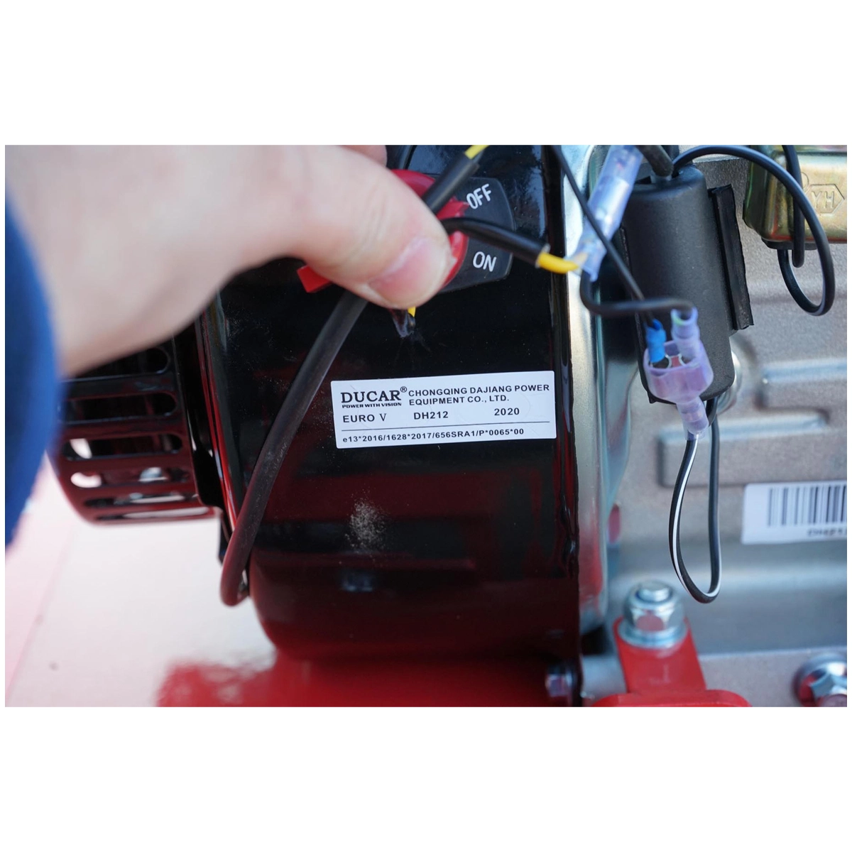 Masina de sapat santuri 7 CP latime de lucru 100mm adancime 450mm DISDV38 (BK98058) [15]