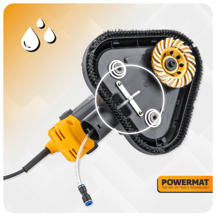 Masina de slefuit beton 2450W 105mm lucru umed si uscat cu accesorii PM1452 (PM-SDB-2450M) [41]