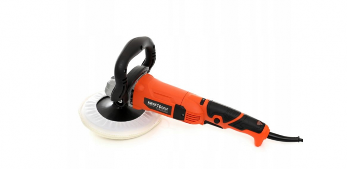 Masina de slefuit polisat lustruit auto 2600W 180mm + accesorii (KD1726) [2]