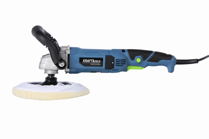 Masina de slefuit polisat lustruit auto 2600W 180mm + accesorii (KD3043) [4]