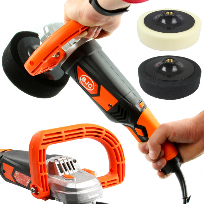 Masina de slefuit polisat lustruit auto 2600W 180mm + bureti + accesorii (M80493) [1]