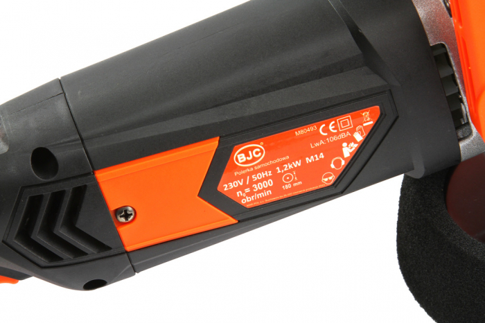 Masina de slefuit polisat lustruit auto 2600W 180mm + bureti + accesorii (M80493) [7]