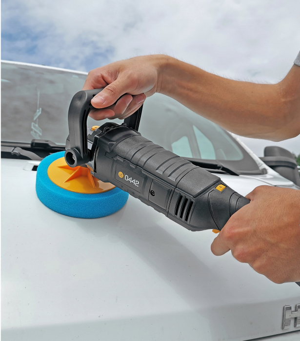 Masina de slefuit polisat lustruit auto 2600W 180mm + bureti + accesorii (MP0442) [6]