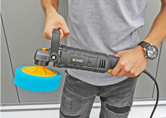 Masina de slefuit polisat lustruit auto 2600W 180mm + bureti + accesorii (MP0442) [7]