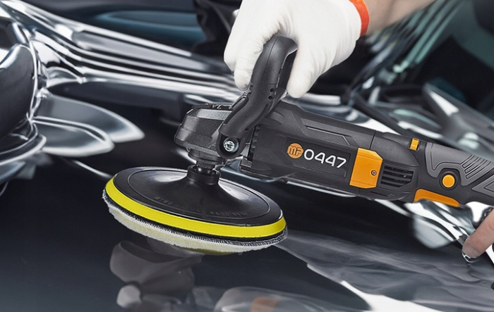 Masina de slefuit polisat lustruit auto 2600W 180mm + bureti + accesorii (MP0447) [2]