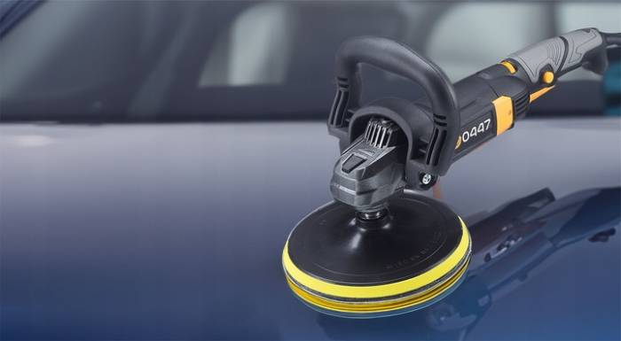 Masina de slefuit polisat lustruit auto 2600W 180mm + bureti + accesorii (MP0447) [5]