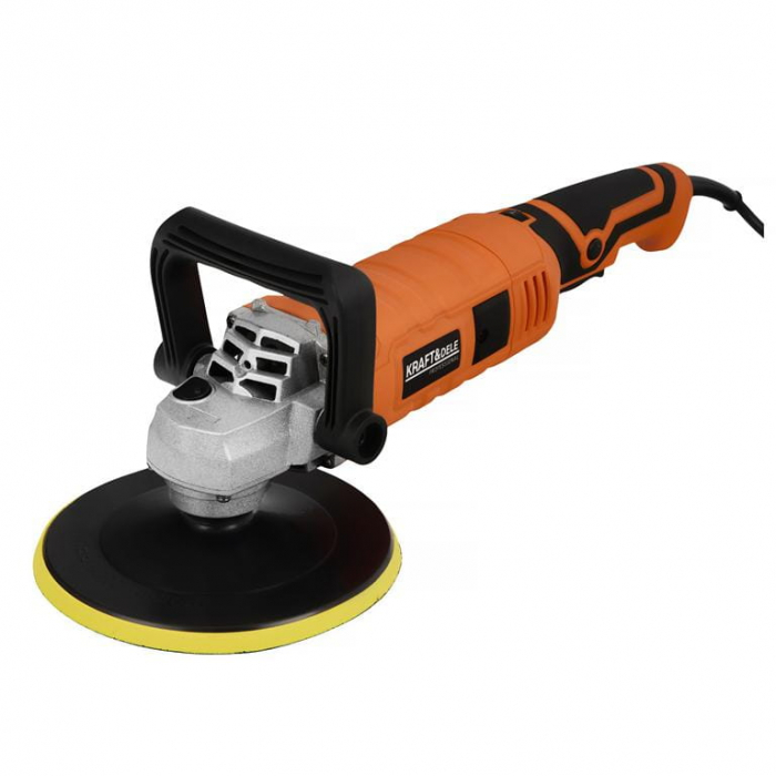 Masina de slefuit polisat lustruit auto 2650W 180mm + bureti + accesorii (KD3078) [2]