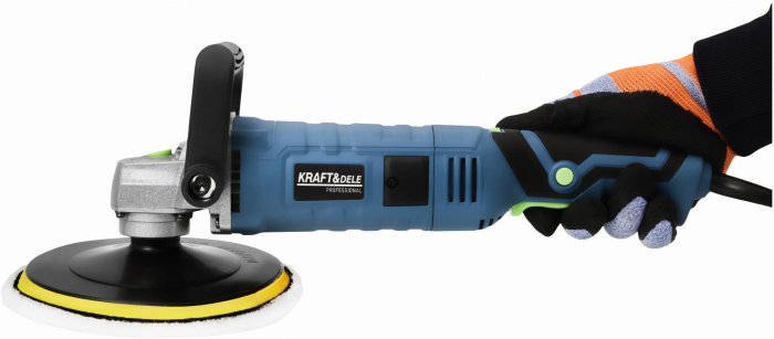 Masina de slefuit polisat lustruit auto 2650W 180mm + bureti + accesorii (KD3079) [2]