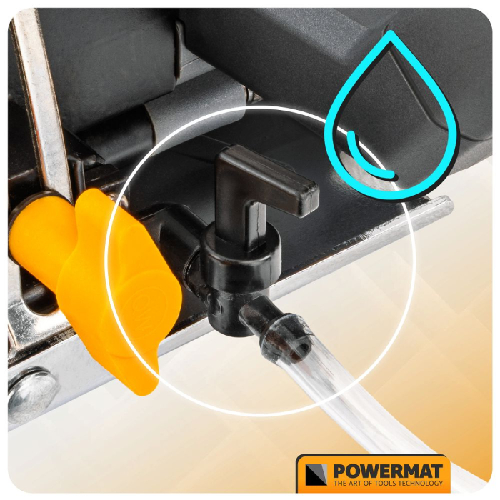 Masina de taiat gresie si faianta cu apa 1400W 180mm PM1416 (PM-PDG-1400T) [19]