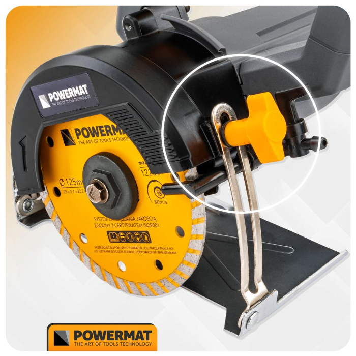 Masina de taiat gresie si faianta cu apa 1400W 180mm PM1416 (PM-PDG-1400T) [20]