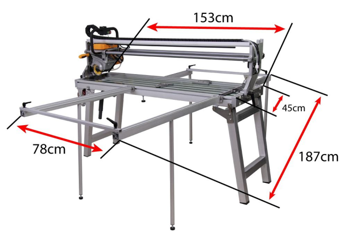 Masina de taiat placi ceramice si gresie 120cm, avans automat, laser, disc 120mm PM1264 (PM-PDG-2300M) [12]