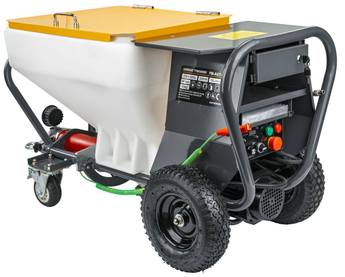 Masina de tencuit cu surub 3000w 230v presiune 40 bar rezervor 55l PM0834 (PM-AGT-3000M) [2]