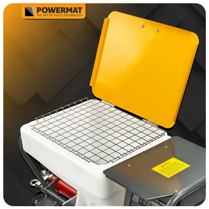 Masina de tencuit cu surub 3000w 230v presiune 40 bar rezervor 55l PM0834 (PM-AGT-3000M) [21]