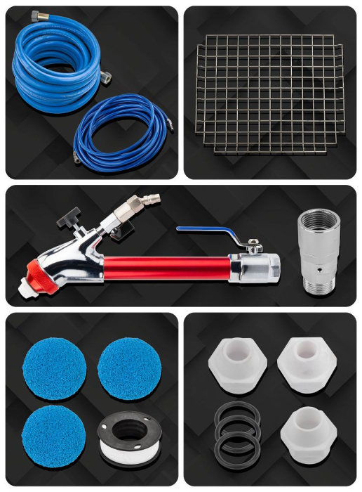 Masina de tencuit cu surub 3000w 230v presiune 40 bar rezervor 55l PM0834 (PM-AGT-3000M) [23]