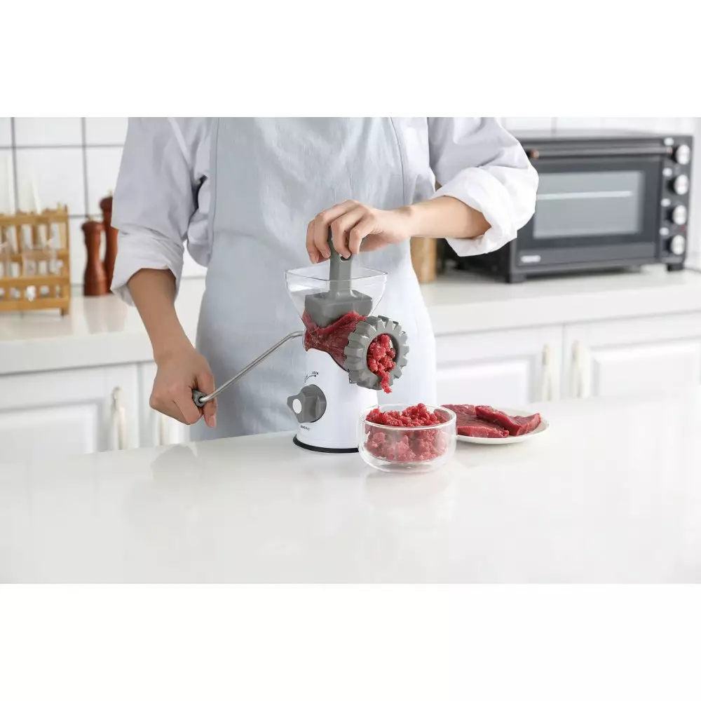 Masina de tocat carne manuala din fonta (KH-1874) [7]