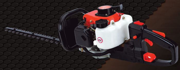 Masina de tuns gard viu motor pe benzina 4.7CP lungime lama 650mm (KD170) [15]