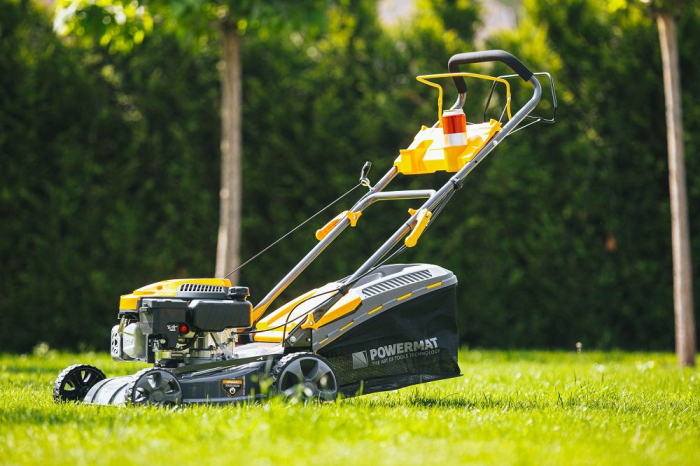 Masina de tuns iarba autopropulsata pe benzina, motor 5 CP, latime 406 mm, cos 40L PM0976 (PM-KSS-5S) [11]