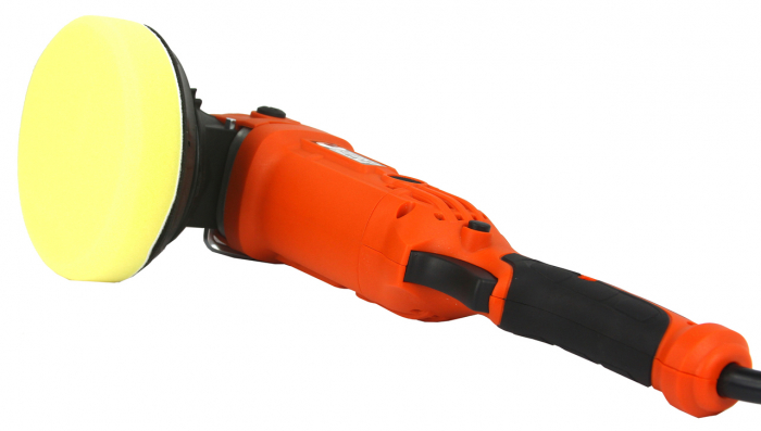 Masina excentrica polisat auto 1400W roto orbital + bureti + accesorii lustruit slefuit (M80496) [3]