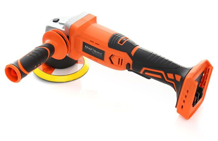 Masina excentrica polisat auto 18V fara acumulator 125mm roto orbital + accesorii (KD1773) [4]