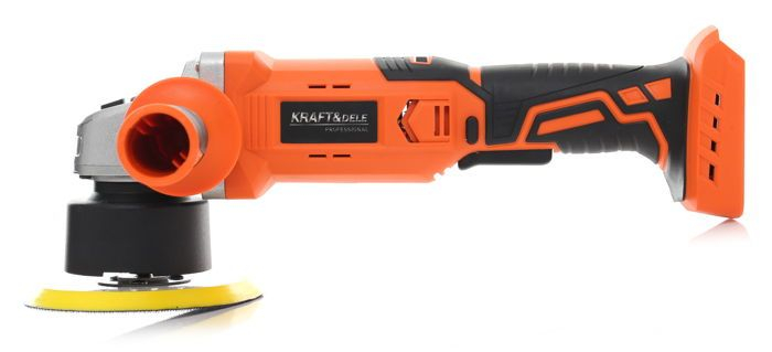 Masina excentrica polisat auto 18V fara acumulator 125mm roto orbital + accesorii (KD1773) [3]