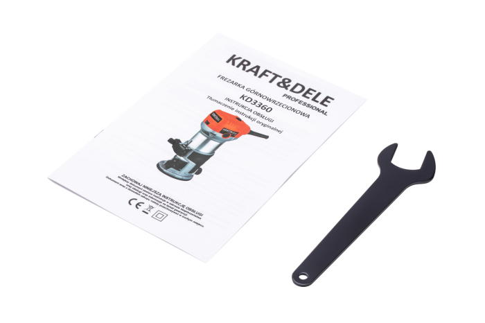 Masina frezat 2000W 6-8mm + 5 freze aparat freza electrica (KD3360) [13]