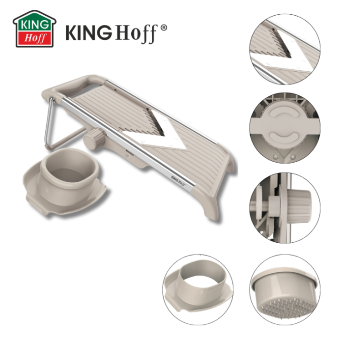 Masina manuala de tocat si feliat legume grosime reglabila (KH-2006) [4]