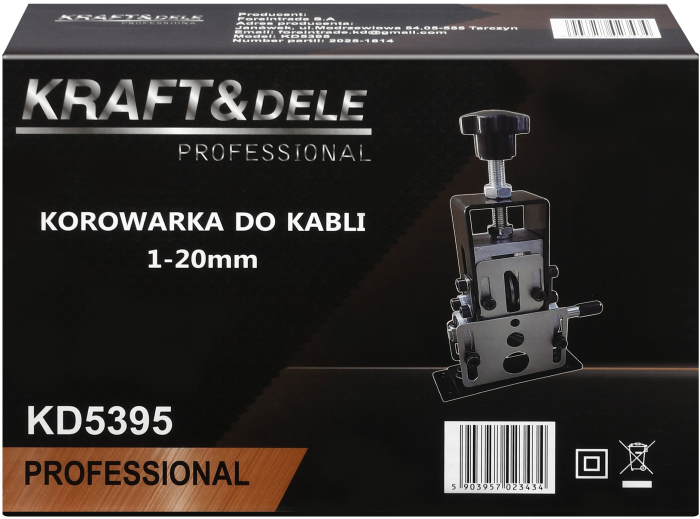 Masina manuala dezizolat cabluri 1-20 mm cu reglaj si montare pe banc (KD5395) [14]