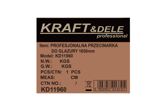 Masina profesionala de taiat placi ceramice 1650mm + geanta (KD11960) [16]