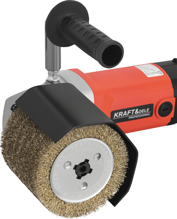 Masina slefuit lustruit cilindrica 1500W perii cilindrice lemn metal piatra indepartare rugina (KD3064) [9]