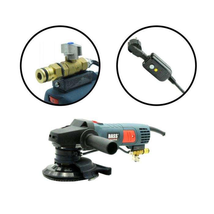 Masina slefuit polizor umed 1400W 125mm piatra cu apa (BP-5132) [12]