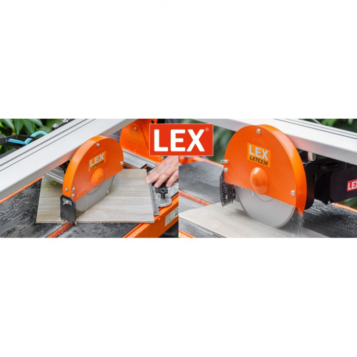 Masina taiat marmura piatra travertin gresie faianta 106cm 2000W racire pe apa disc 250mm (LXTC250) [4]