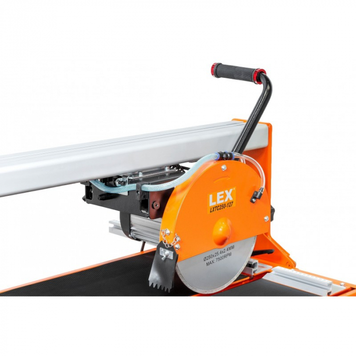 Masina taiat marmura piatra travertin gresie faianta 127cm 2000W racire pe apa disc 250mm (LXTC250-127) [11]