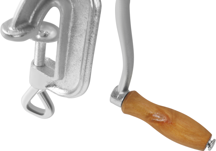 Masina tocat carne manuala nr 10 fonta galvanizata site 3 5 8mm palnii carnati (KD4192) [7]